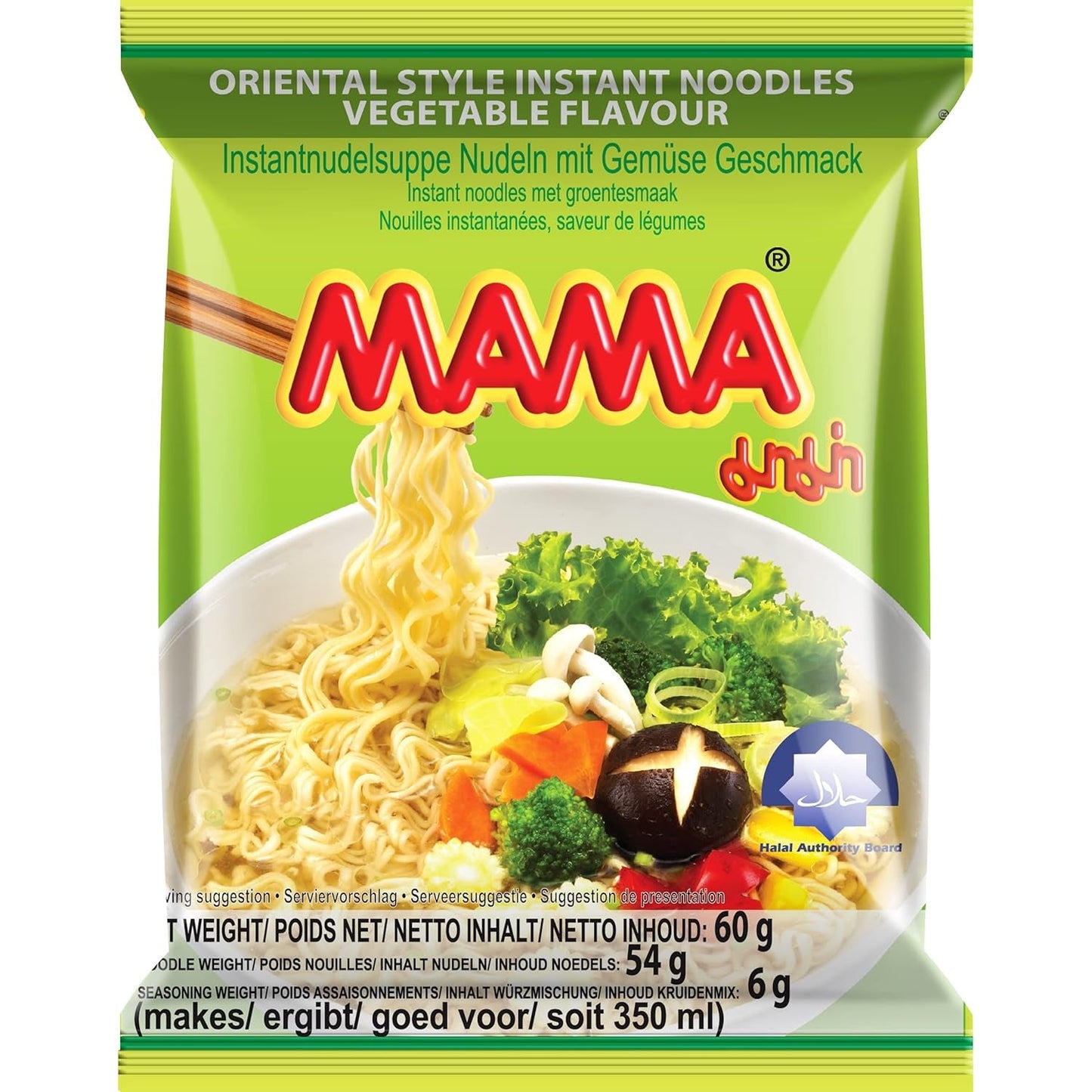 MAMA - Instantnudeln mit Gemüse - (1 x 60g)