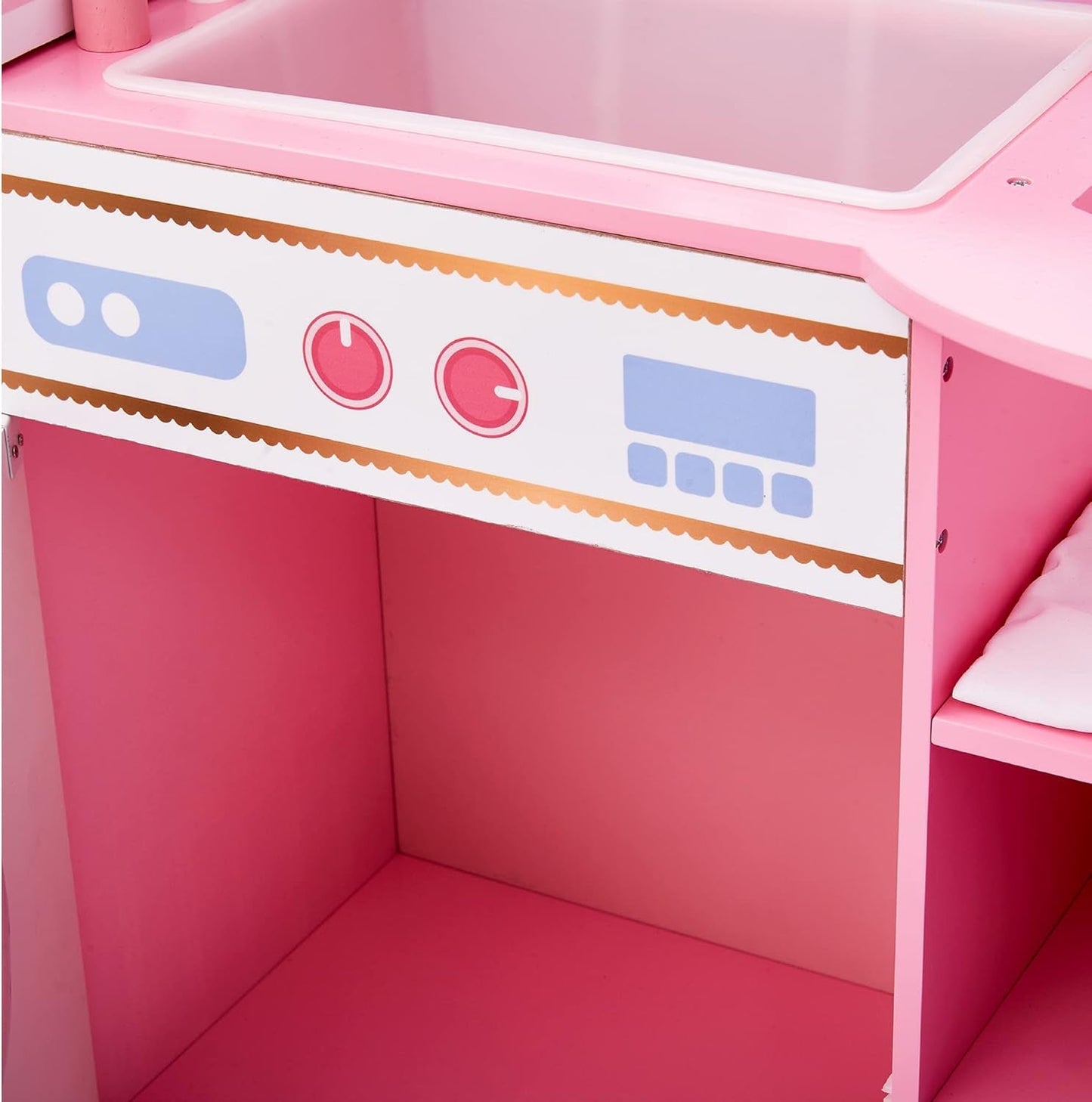 Olivia's Little World Teamson Kids Holzpuppen, 45 cm, doppelseitig, für Kinder TD-11460W