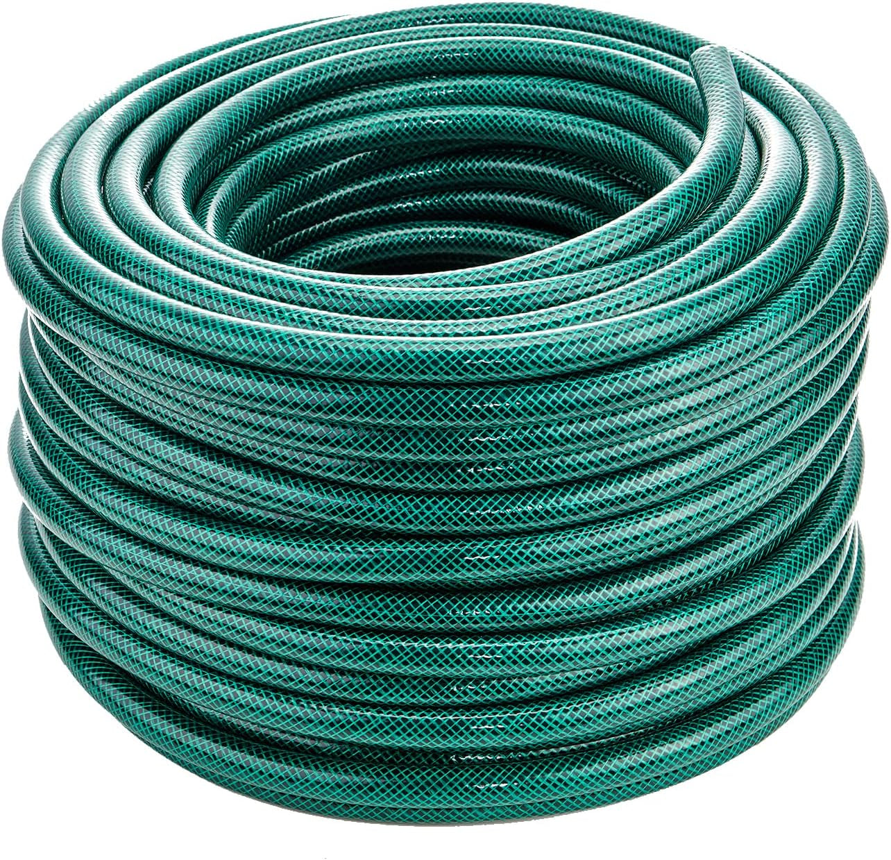30 Meter langer, verstärkter PVC-Gartenwasserschlauch