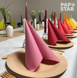 Papstar Servietten, Champagne Royal Collection 1/4-fach gefaltete Seidenservietten, Größe 40 x 40 cm, 1 x 50er-Pack, Champagner/Creme