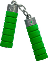Next Ninja Nunchaku, Sound, Griff mit weichem Material umwickelt, 13cm, Rollenspiel, ab 3 Jahren, grün Actionfiguren Naty Shop