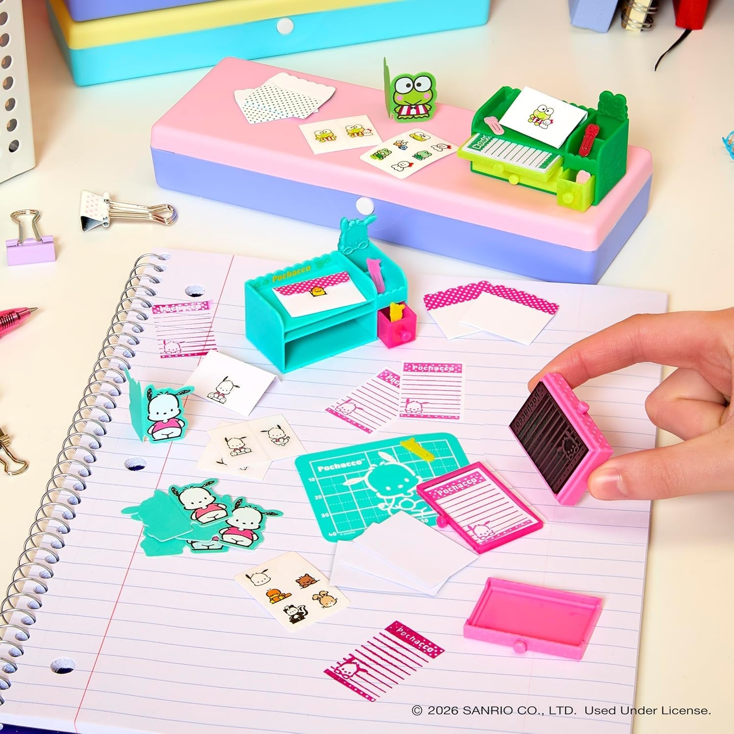 Miniverse MGA Make It Mini Hello Kitty and Friends Serie 3 – Mini-Sammlerstücke, Sanrio, Retro-Repliken, Schreibwaren, Kunsthandwerk, Heimwerken, für Sammler und Kinder ab 8 Jahren