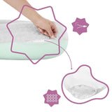 Badabulle Stillkissen und flauschiges Schwangerschaftskissen, 150 cm, inklusive Bezug, ergonomische Form Zubehör Essen und Stillen Bebe Naty Shop