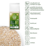 Biozentrale Bio-Haferkleie 1 kg | Vorteilhaftes Paket | Proteinquelle mit hohem Ballaststoffgehalt | Natürlich vegan | Aus der EU-Landwirtschaft | Niedriger Zuckergehalt