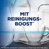 Finish Machine Cleaner Tabs – Spülmaschinentabs gegen Schmutz und Fett in der Spülmaschine, 3 Tabletten Naty Shop