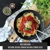 Ankerkraut Italienische Kräuter, mediterranes Universalgewürz für Pasta, Pizza und Salat, 25 g im Korkenglas