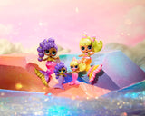 LOL Überraschung! Mermaids Makeover Magic Tots – echter Lipgloss für Sie und Ihre Puppe zum Selbermachen, Mischen und Kreieren von Make-up, lustiges Wasserspiel, 6 Puppen zum Sammeln – ab 4 Jahren