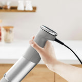 Tefal Quickchef+ 3-In-1 XL Stabmixer/Zerkleinerer/Schneebesen, 1000 W, Intuitive Geschwindigkeitsregelung, Turbo-Taste, Powelix-Messer-Technologie, Edelstahl, Grau, HB67MB30 Kitchen Naty Shop