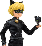 BANDAI – Miraculous Ladybug – 26 cm große Schaufensterpuppe – Motan Noir – offiziell lizenzierte Miraculous – bewegliche Motan Noir-Puppe – Spielzeug für Kinder ab 4 Jahren – P50002