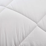 Warme Steppdecke für 1 Person, Hygiafill 95° waschbar, professionell getestet, weiß, 140X200Cm, KBOB40 Steppdecken und Steppdecken Naty Shop
