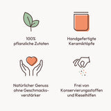 Potluck | Kebab- und Gyros-Gewürz | Gewürzzubereitung im Keramiktopf | 50g | Vegan, glutenfrei und mit natürlichen Zutaten