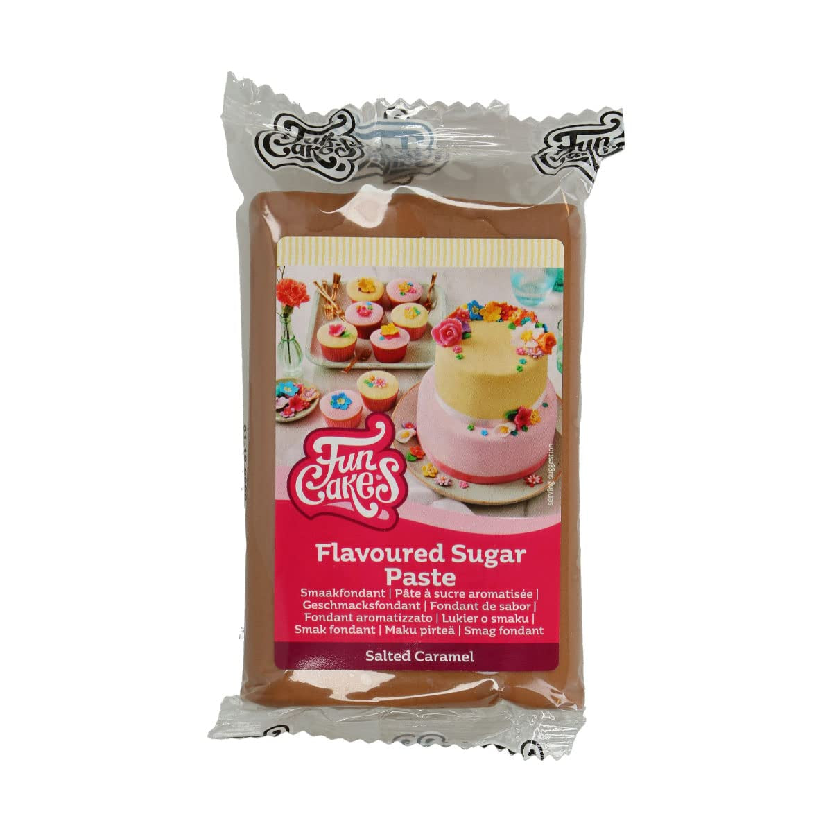 Funcakes-Fondant mit Baisergeschmack: Einfach zu verwenden, glatt, flexibel, weich und formbar, perfekt zum Dekorieren von Kuchen, koscher und glutenfrei. 1 kg