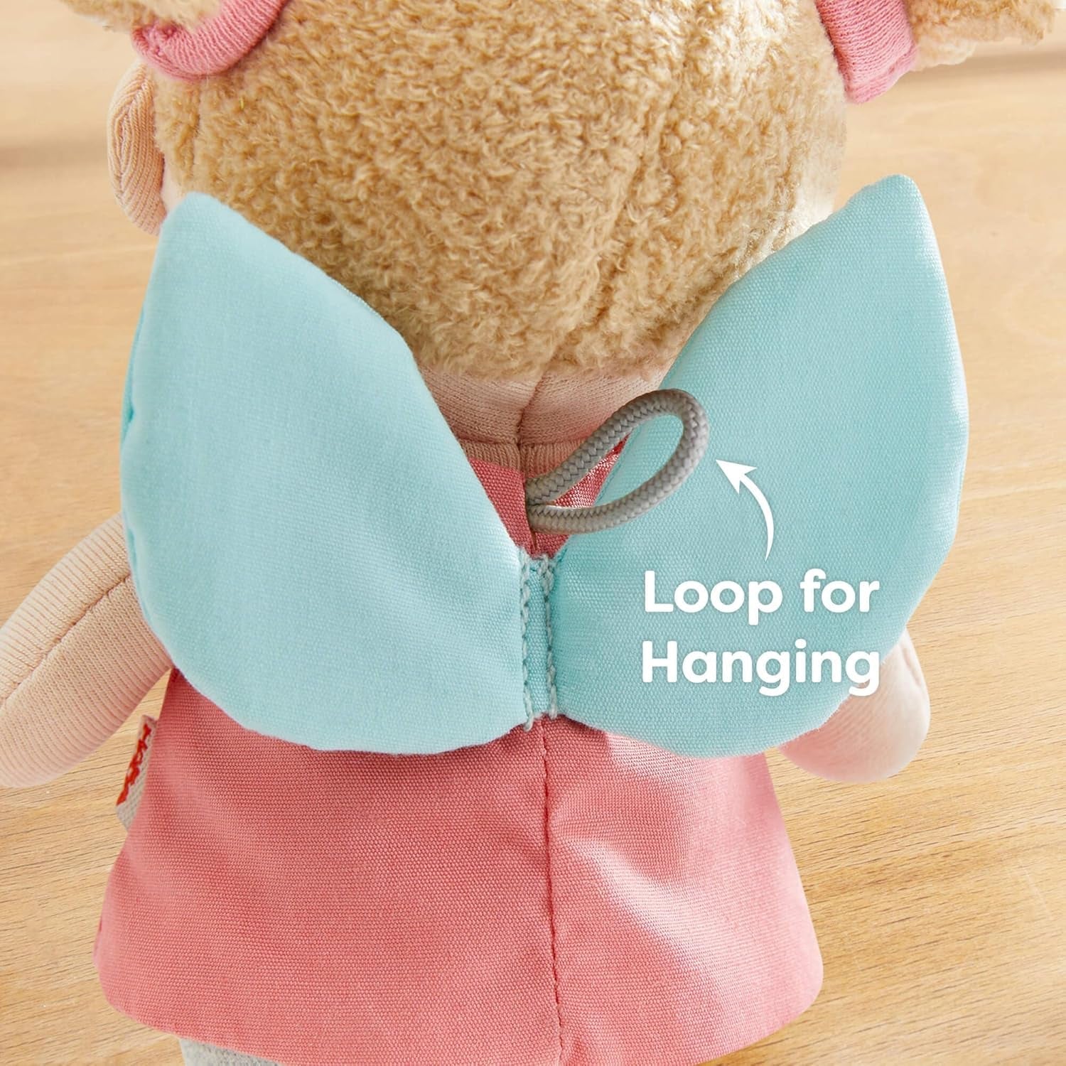 HABA Schutzengel Lore – Flauschige Textilpuppe (15 cm), perfektes Willkommensgeschenk für Babys und Kleinkinder – Waschbar bei 30 °C – 2011870001