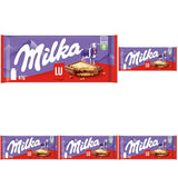 Milka LU – Alpenmilchschokolade mit knusprigen LU-Keksen – 87g