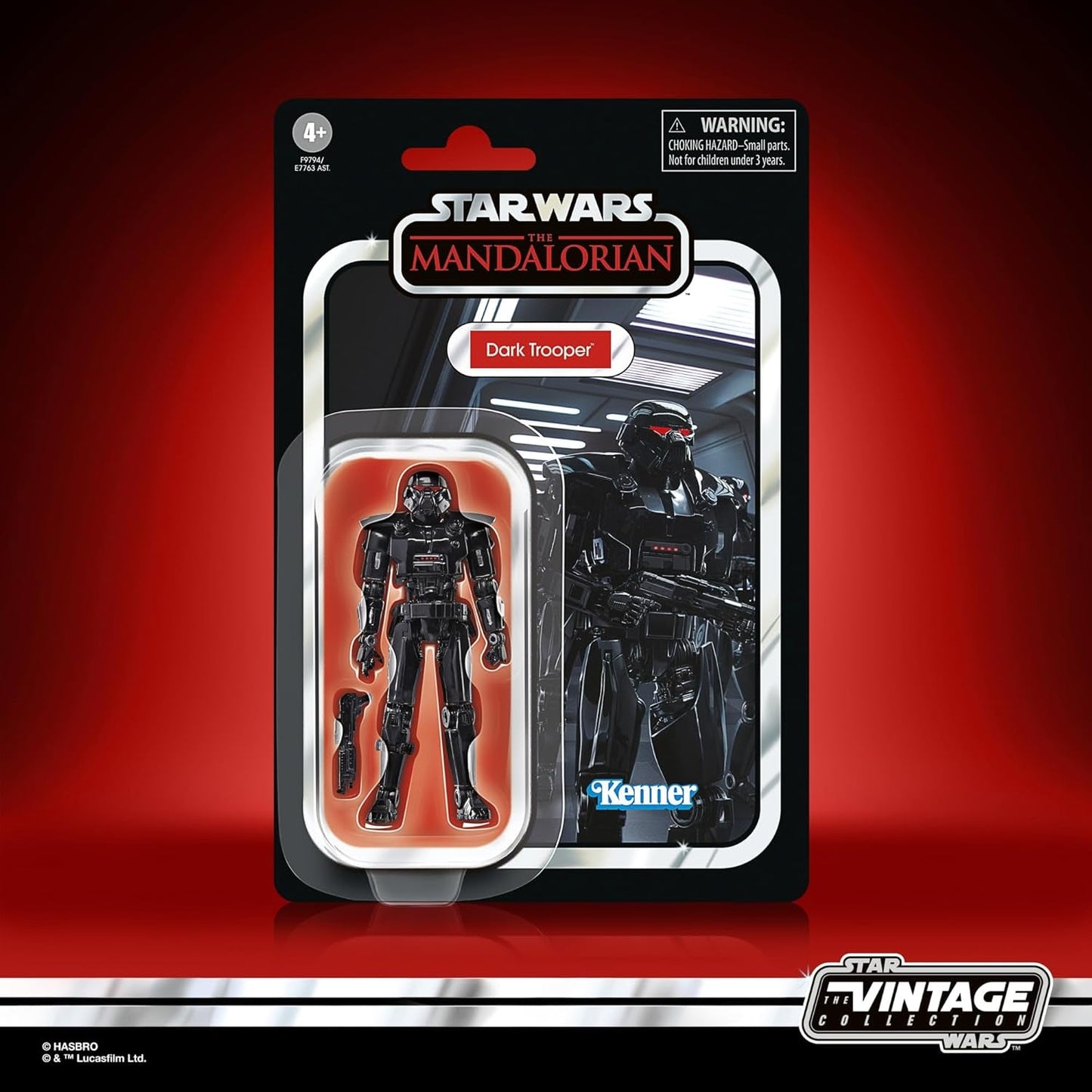 Star Wars Vintage Collection Dark Trooper Actionfigur zum Sammeln von The Mandalorian (Maßstab 9,5 cm) Actionfiguren Naty Shop