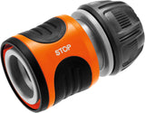 Gardena Sprühset für 13 mm (1/2 Zoll) und 15 mm (5/8 Zoll) Schläuche: Reinigungssprühset mit Aquastop für schnellen Anschlusswechsel (18288-20)