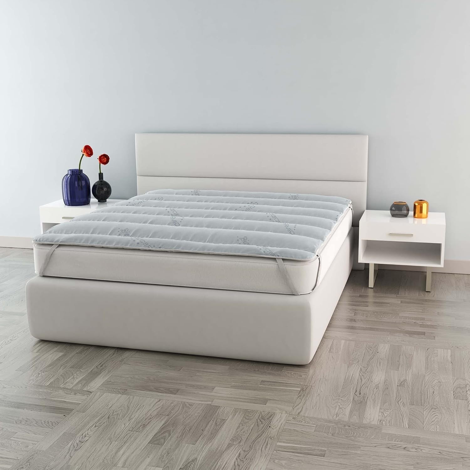 MB Home Italia, Topper, Thermocontrol, Doppelbett 160 x 195 cm Bettdecken und Steppdecken Naty Shop Doppelbett 160 x 195 cm Biokeramik