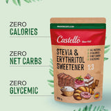 Stevia + Erythritol 1:3 Süßstoff, 1G = 3G Zucker, 850 Gramm Süßstoffe Naty Shop