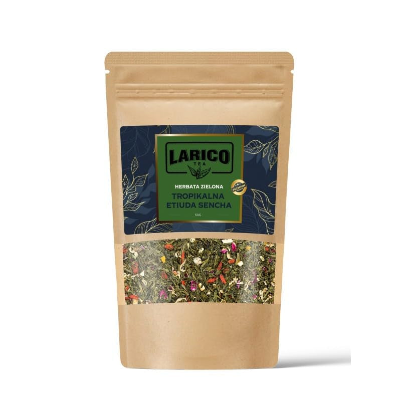 Larico Tea Natürlicher Früchtetee Früchtchen Mix Walderdbeeren Euphorie 50 g/Loser Tee in Spitzenqualität/Natürlicher loser Tee