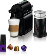 Nespresso Kapsel-Espressomaschine De'Longhi EN 80.B Inissia, Hochdruckpumpe und Energiesparfunktion, automatische Abschaltung nach 9 Minuten, Tassenvolumen für Espresso und Lungo, 0,7 l Wassertank, schwarz