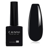 CANNI Gel-Nagellack, semipermanent, dunkelviolett, Nagellack, UV-Gel, Soak Off, Maniküre