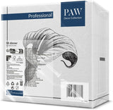 PAW – Airlaid-Servietten – stoffähnlich (40 x 40 cm) I 50 Stück I für Trauerfeier, Beerdigungsparty, Beerdigung, Abschied I hochwertige Tischdeko-Stoffservietten – Erinnerungsblume I Erinnerungsblume