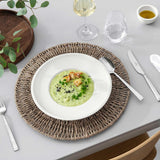 Villeroy & Boch - Artesano 6-teiliges Geschirrset für 2 Personen, weiß, spülmaschinenfest, mikrowellengeeignet, Besteckset, Tellerset, Speiseteller, Frühstücksteller, Speiseteller, Premium-Porzellan