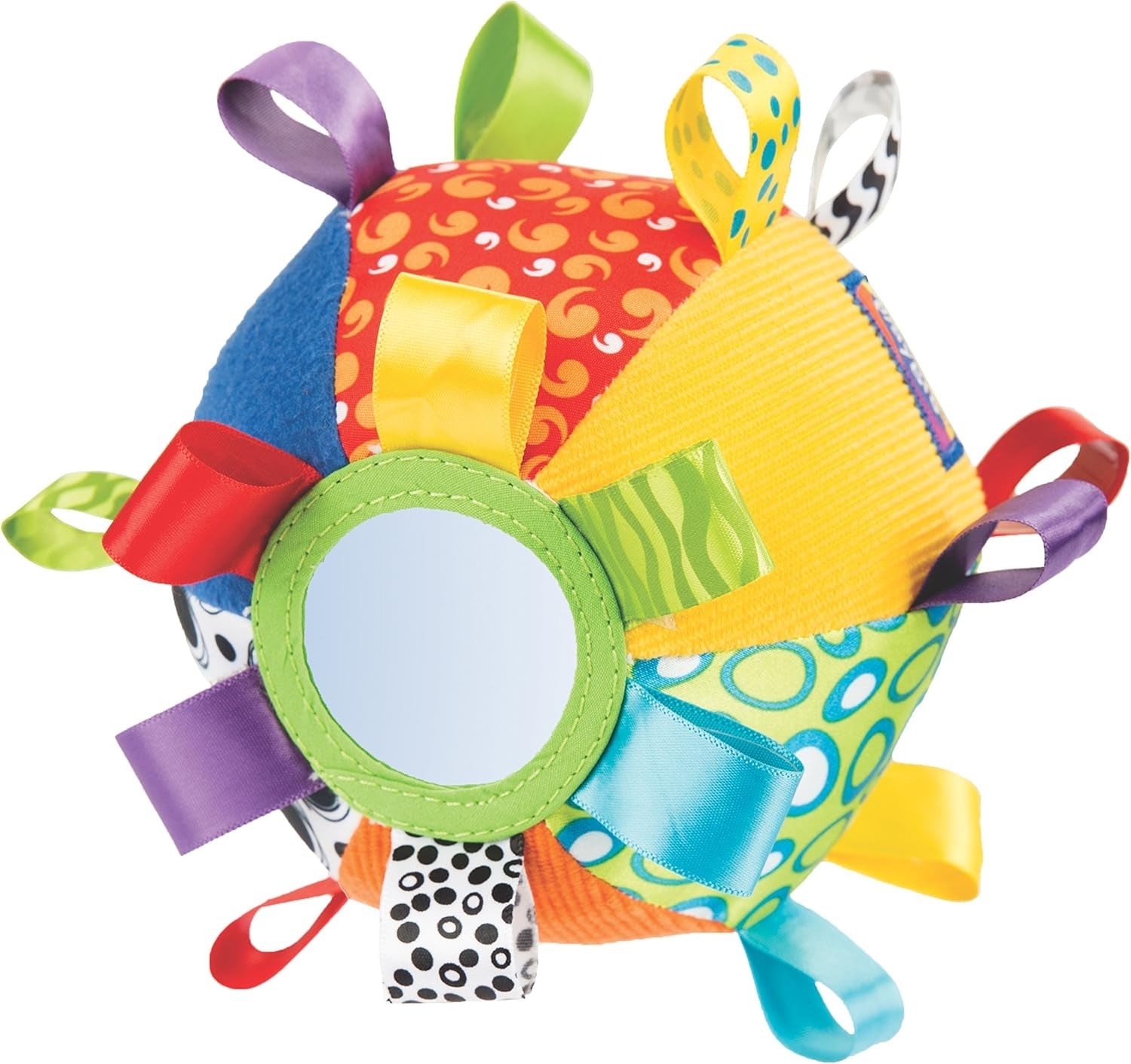 Playgro Loopy Loops Kuschelball – Babykuschelball – Babyspielzeug – Babyspielzeug – Spielzeug – Spielzeug – Buntes Spielzeug Bebe Naty Shop Kuschelball