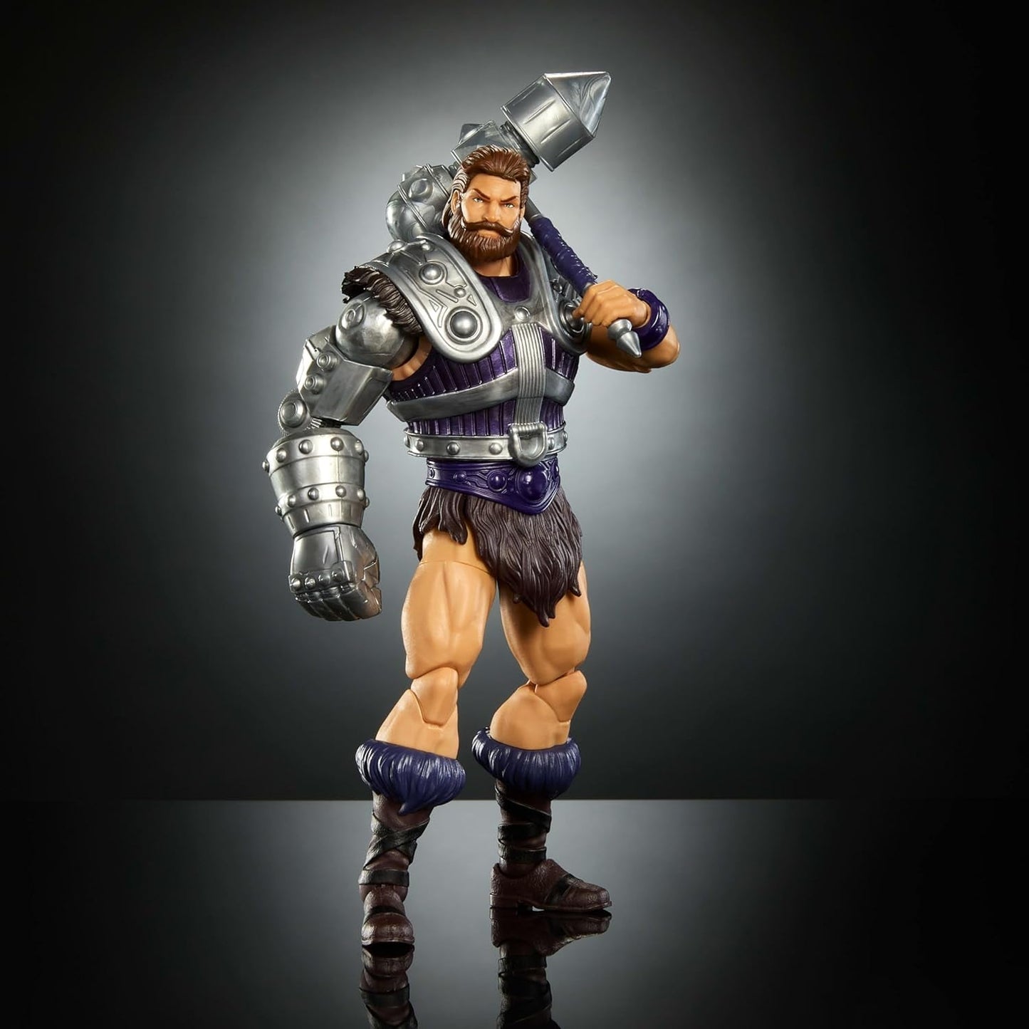 Masters of the Universe Masterverse Actionfigur, ca. 18 cm, New Eternia Fisto, MOTU Toy Hero With Iron Fist, 30 Bewegungspunkte, JBP76, [Mehrfarbig] Actionfiguren Naty Shop