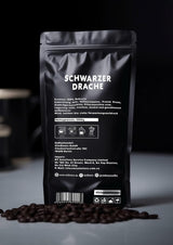 Black Dragon Espresso 100 % Robusta – Extra stark geröstete Kaffeebohnen – Sehr kräftiger und vollmundiger Kaffee mit hohem Koffeingehalt – Sehr starker Espresso