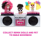 L.O.L. Überraschung! 566977E7C Remix-Haar-Flip-Puppen – Sammlerstück – 15 Überraschungen – mit Haarkappe, Zubehör und Musik Naty Shop Dolls