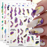 6 Farben Marmor Nagelaufkleber Bronzer Silber Selbstklebende Aufkleber Bloom Marmor Nagelaufkleber 3D Marmor Nagelaufkleber Design Zubehör Nagelkunst Aufkleber Nagelaufkleber Set Nagelfolie