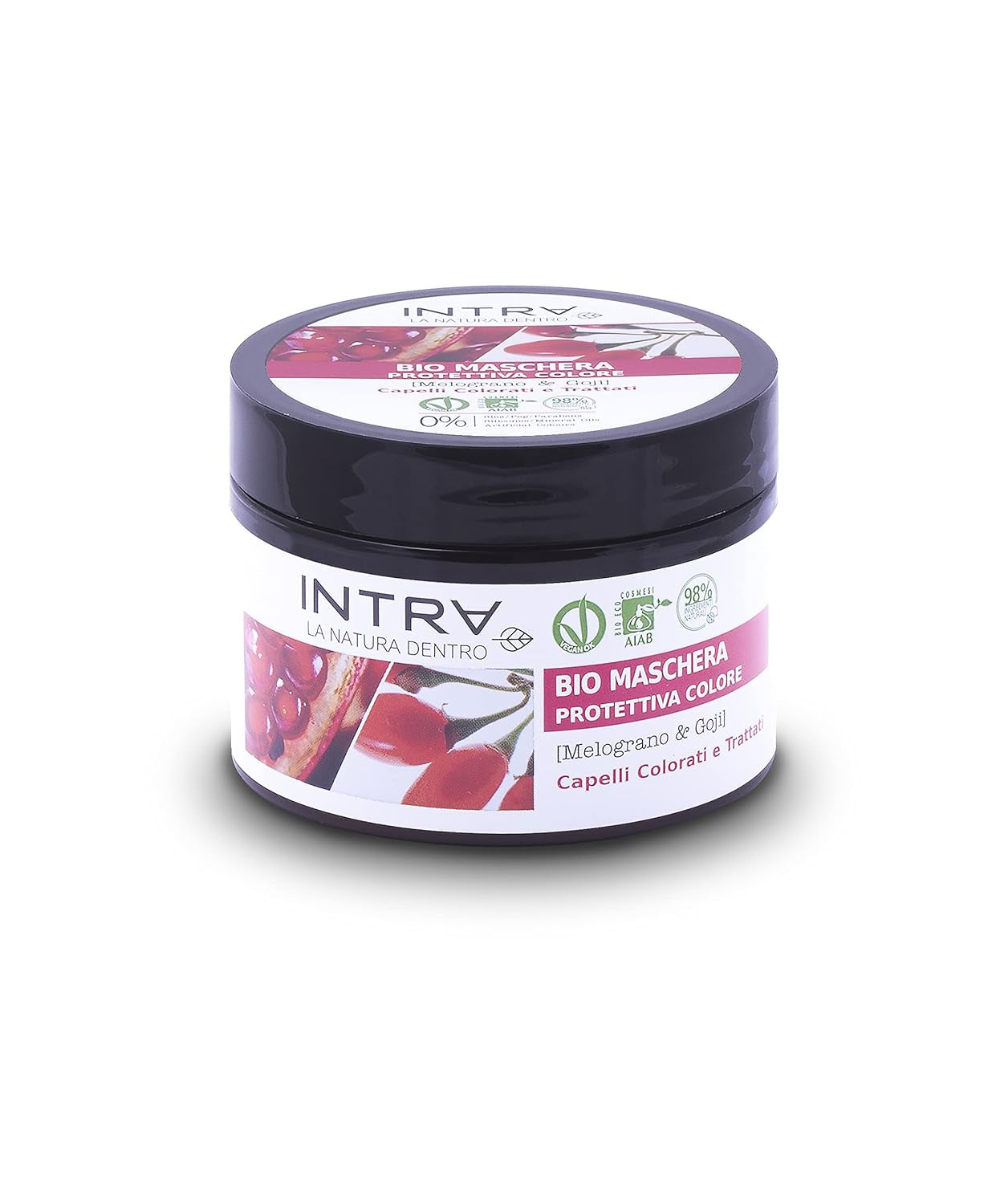 Granatapfel-Goji-Haarmaske Bio-Schutzfarbe – 250 ml Naty Shop Haarmaske Standardtitel