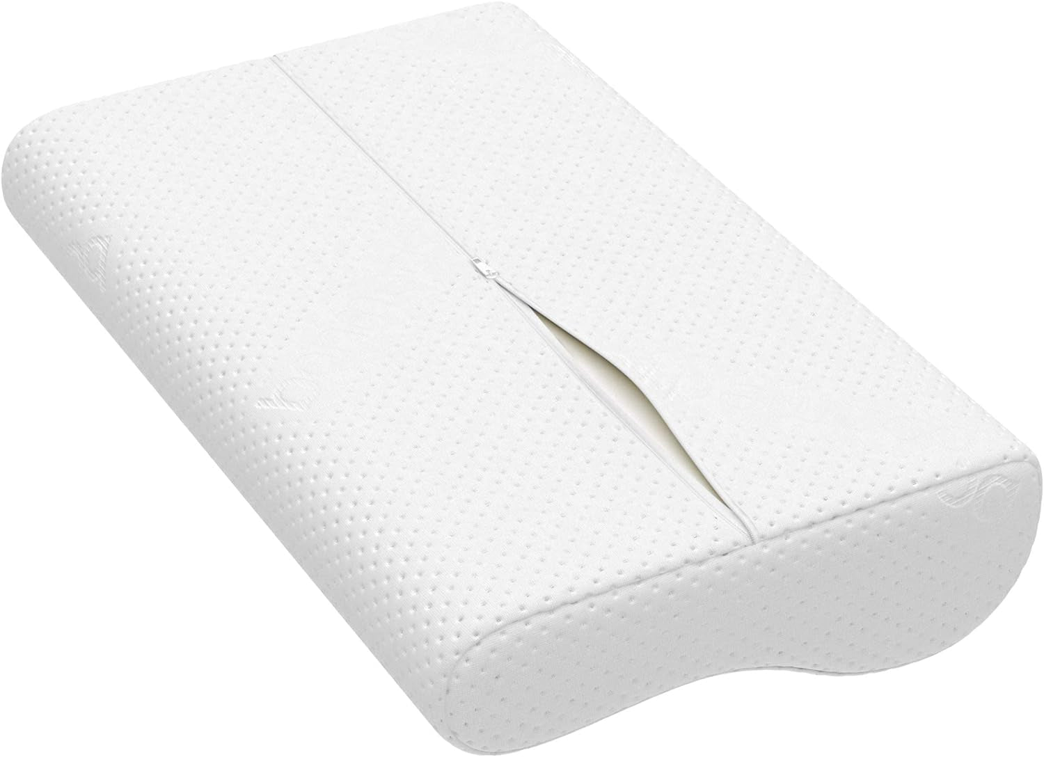 Bonmedico großes ergonomisches Kissen – orthopädisches Nackenstützkissen – Nackenkissen für Seitenschläfer, Rückenschläfer – Memory-Schaum-Kissen – Schlafkissen für Erwachsene – Wellness-Geschenke. Orthopädische Nackenkissen Naty Shop