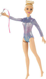 Barbie „You Can Be Anything“-Serie, blondes Haar, Zubehör für rhythmische Gymnastik, Puppe im Lieferumfang enthalten, Geschenk für Kinder, Spielzeug, ab 3 Jahren, GTN65