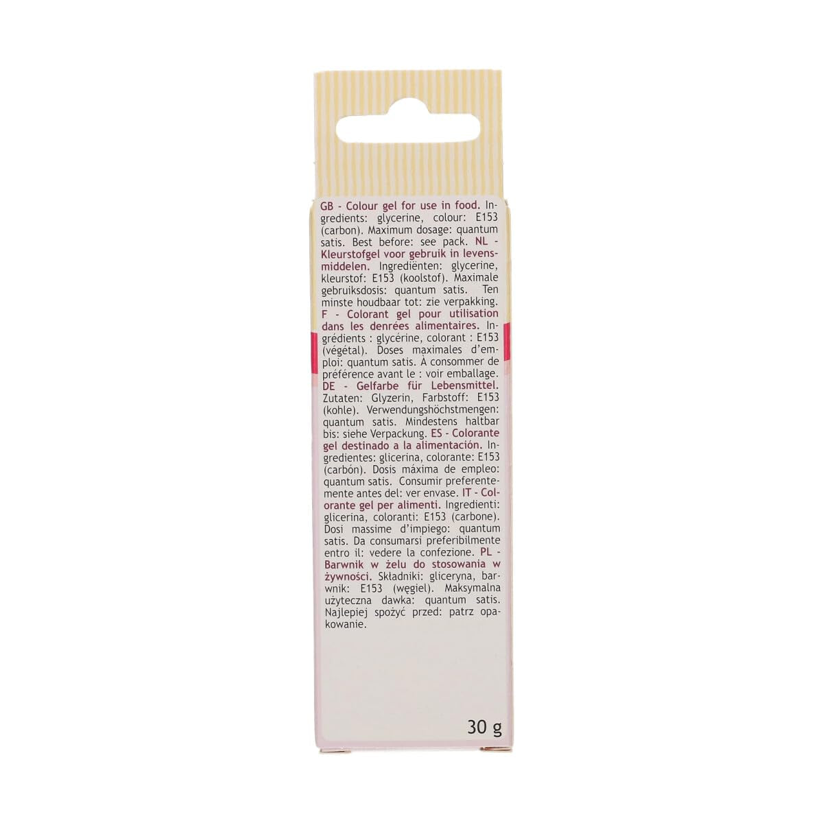Funcakes Lebensmittelfarbe, schwarzes Gel: Hochkonzentrierte Lebensmittelfarbe für Teig, Creme, Fondant und Marzipan. Einfache Dosierung. Ein einziger Tropfen, um lebendige Farben zu erzeugen. Halal. 30 g.