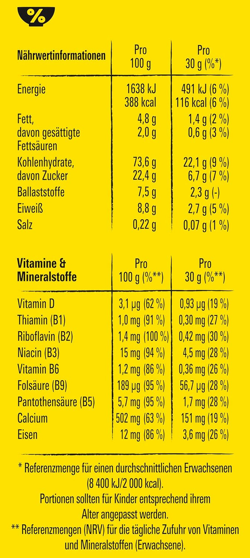 Nestlé Choco Waves, knuspriges wellenförmiges Schokoladenfrühstück (33 % Vollkornanteil), 1 Packung (1 x 330 g)