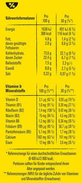 Nestlé Choco Waves, knuspriges wellenförmiges Schokoladenfrühstück (33 % Vollkornanteil), 1 Packung (1 x 330 g)
