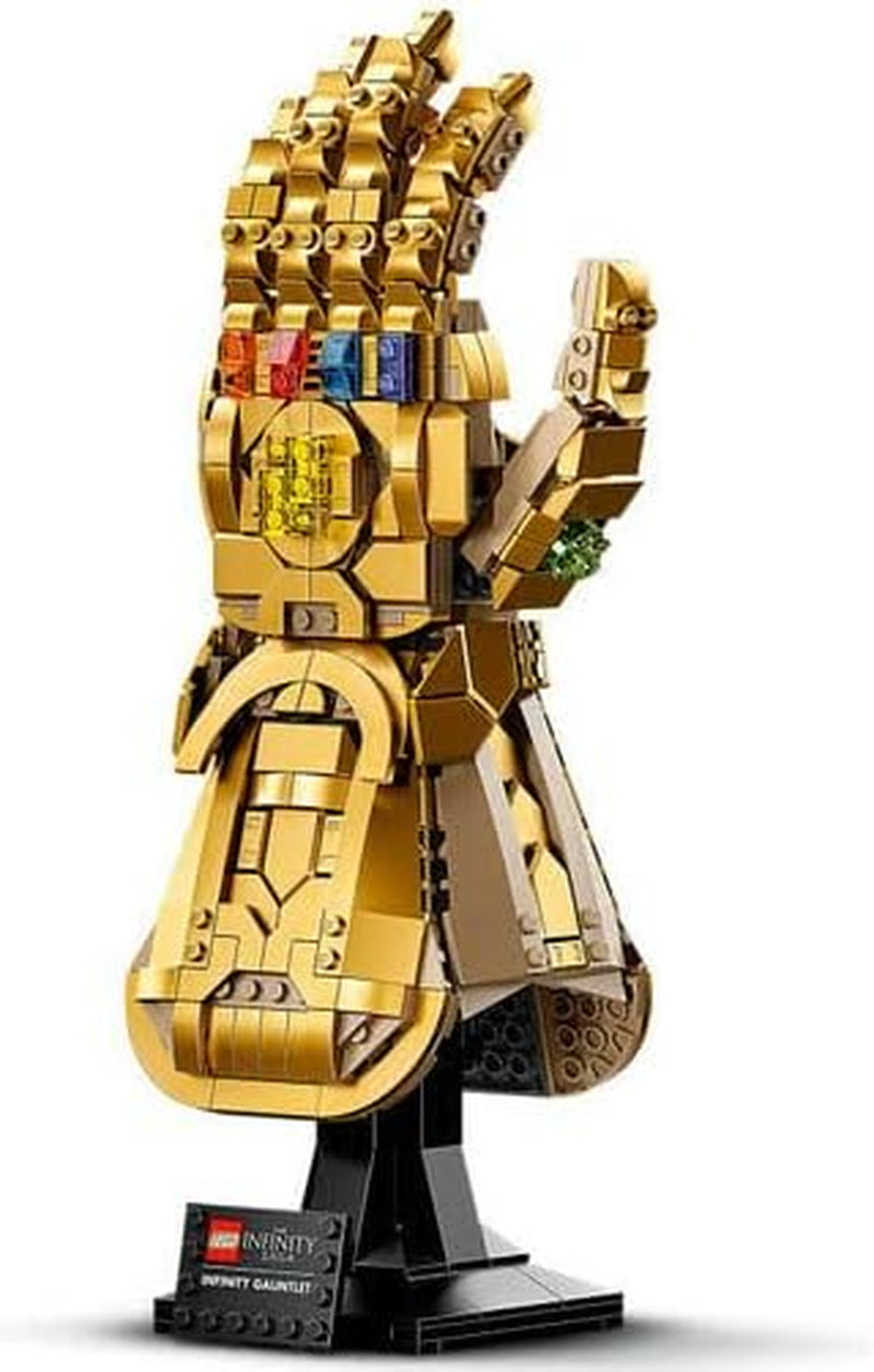 LEGO 76191 Marvel Super Heroes Infinity Glove Avengers Thanos Glove Modellbauset für Erwachsene Fanartikel Geschenk für Männer Frauen Sie Ihn Bausets Besuchen Sie den LEGO-Store