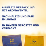 Martermühle Café Crème Kaffeebohnen 500g mittelkräftig I Arabica I Geschmacksrichtungen: Brauner Zucker, Haselnuss, Schokolade I Ganze Kaffeebohnen schonend geröstet, säurearm