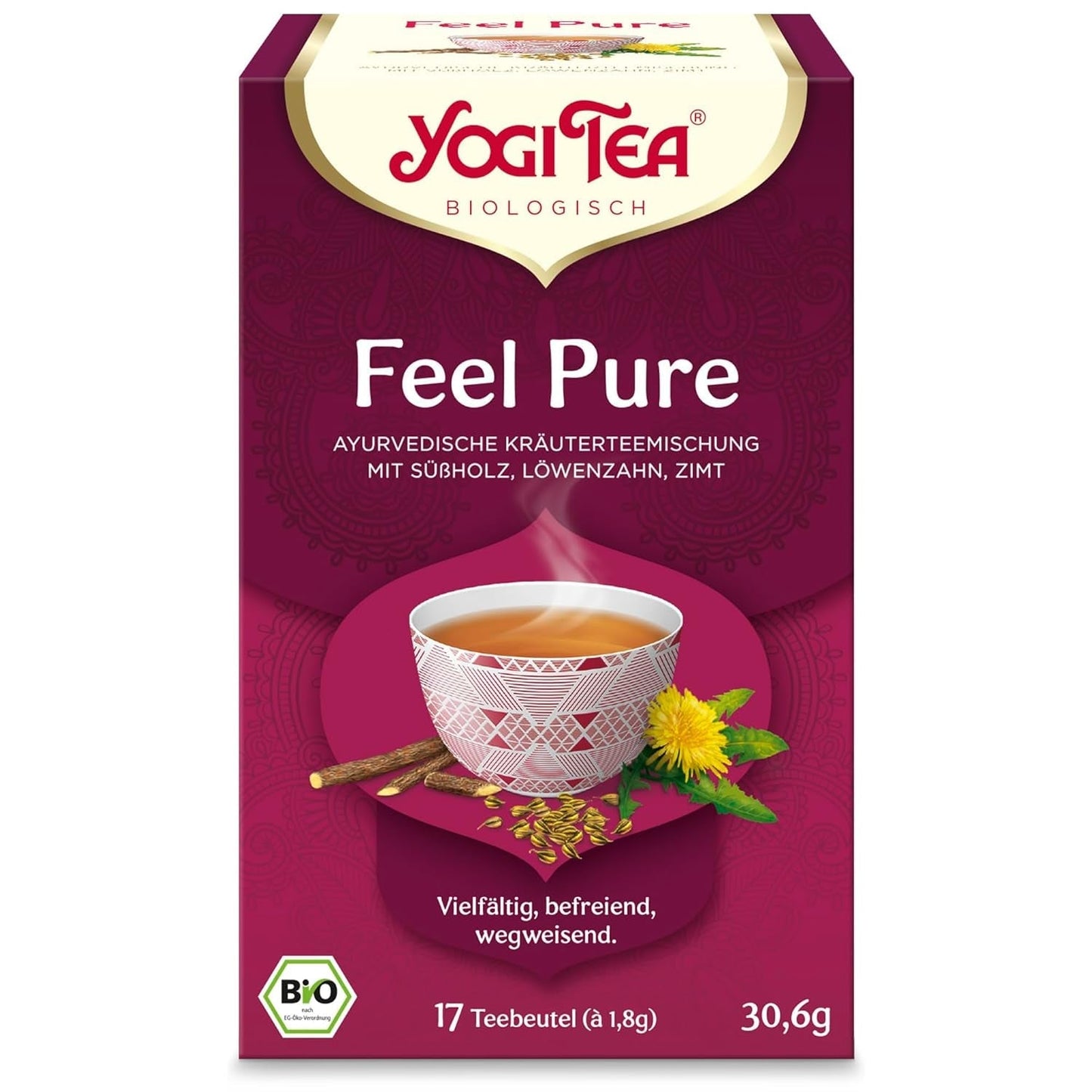 Yogi Tea Alpha Bio Detox, 17 Beutel, 30,6 g
