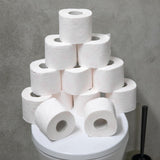 Toilettenpapier Renova 4 Schichten weiß dekoriert duftend – 12 Rollen Rolle Blanco Decorado Perfumado