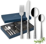 Villeroy & Boch Blacksmith Besteckset für bis zu 6 Personen, 24-teilig, Edelstahl