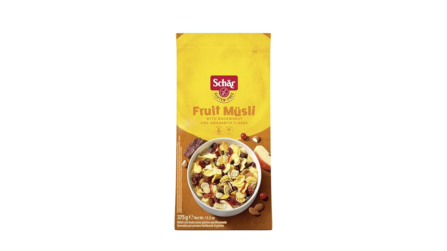 Früchtemüsli, 375 g Packung