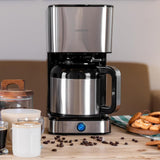 Cecotec Coffee 66 Drop & Thermo Filterkaffeemaschine, 950 W, 1,2 l, 10 Tassen, ExtremeAroma-Technologie, Anti-Tropf-Funktion, Wasserstandsanzeige, wiederverwendbarer Hauptfilter, Überhitzungsschutz