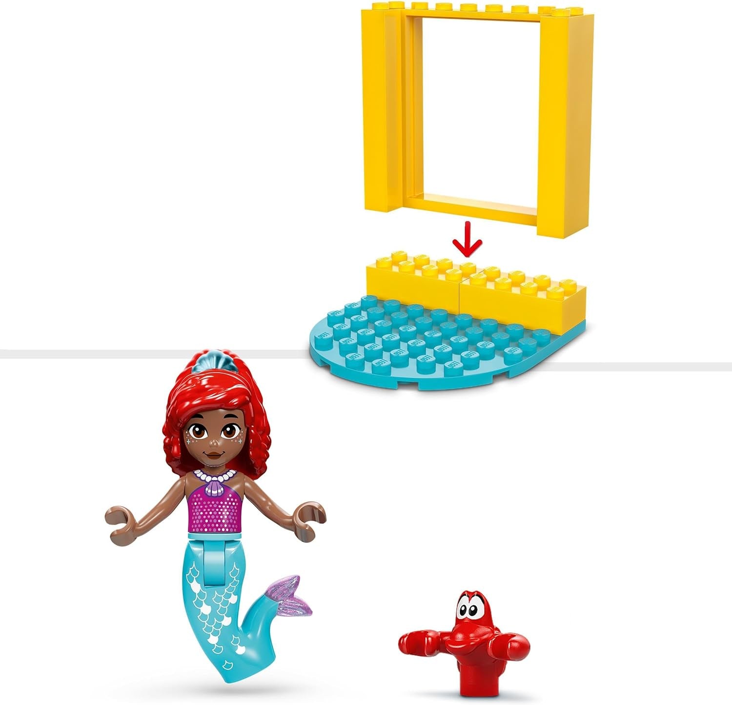 LEGO – Disney Princess Arielles musikalische Bühne, Bauspielzeug für Kinder mit 2 Figuren, Geschenkidee für Mädchen und Jungen ab 4 Jahren und TV-Serien-Fans, Kinderspielzeug 43235, Bausets. Beuche den LEGO-Store