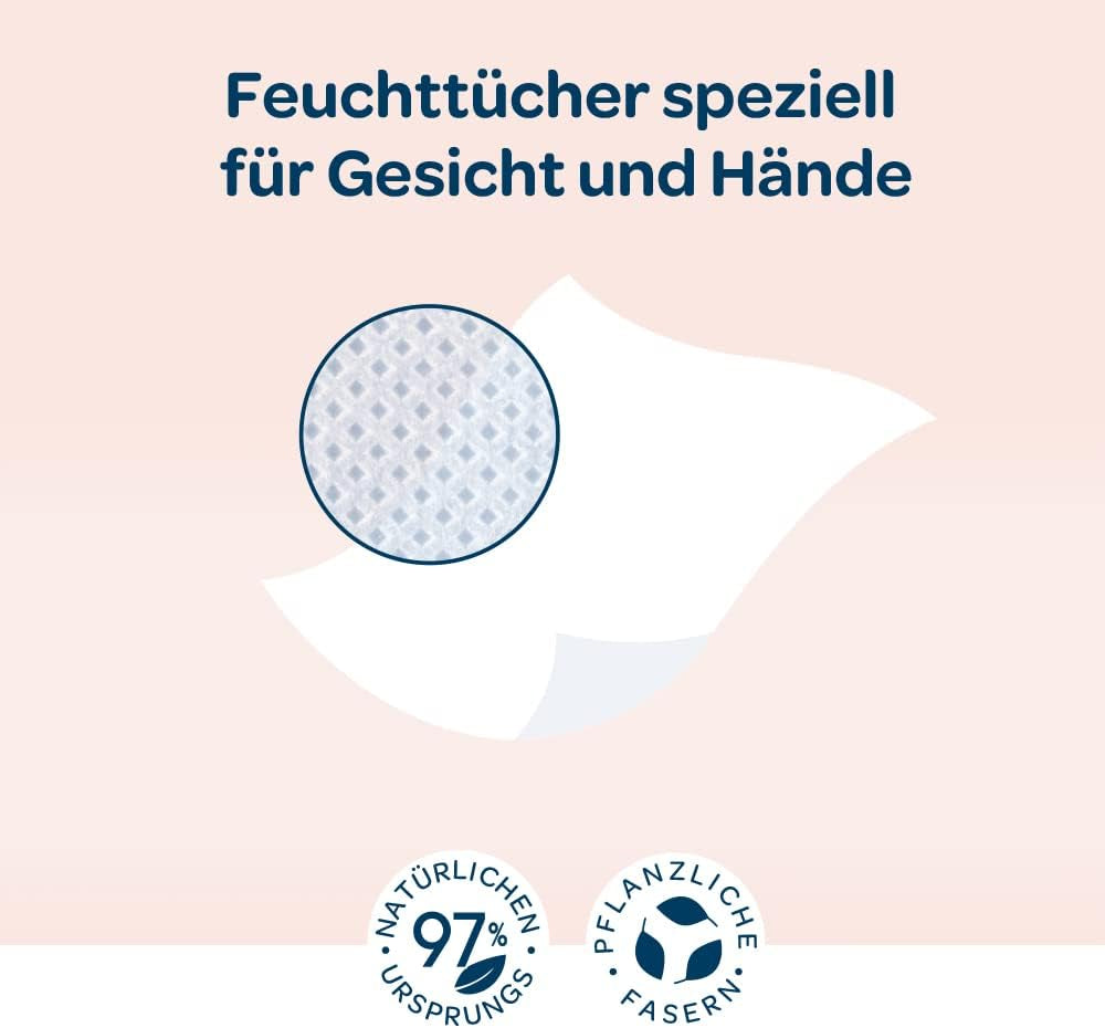 BIOLANE – Feuchttücher für Babys, Gesicht und Hände – Extra sanfte Reinigungstücher für die Hygiene – Feuchttücher für Babys ab der Geburt – Alkoholfrei – 12 x 64 Tücher (768 Tücher)