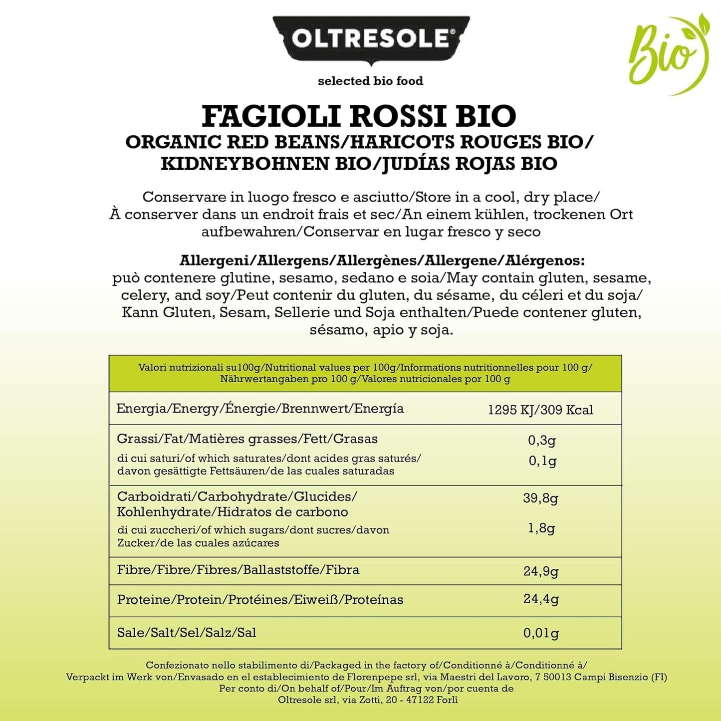 Bio-Rotbohnen 1 kg, getrocknete Bio-Hülsenfrüchte aus kontrolliertem Anbau, reich an Proteinen und Mineralstoffen, ideal für kalorienarme, vegane und vegetarische Ernährung