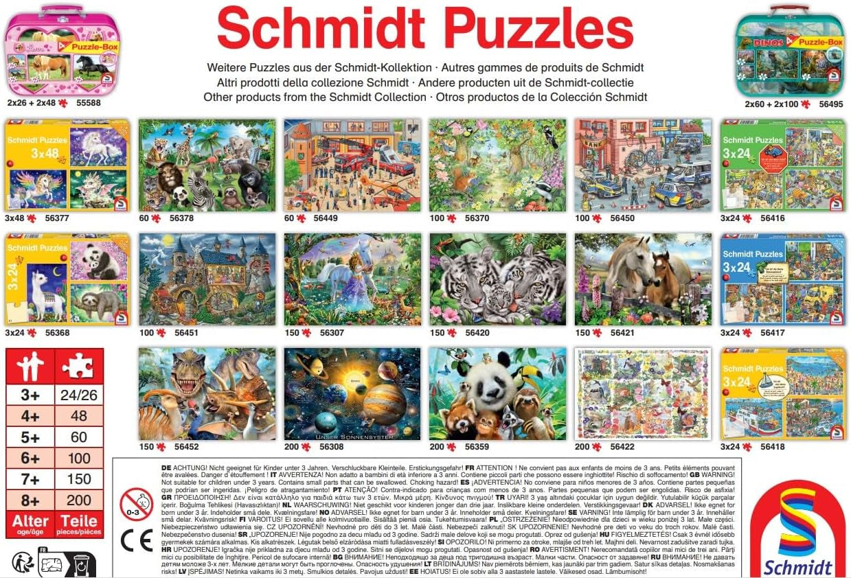 Deutschlandkarte mit Bildern (Puzzle für Kinder) Puzzle Naty Shop