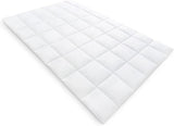 Steppdecke 200 x 200 cm Sommerdecke Oekotex 100 Mikrofaser waschbare weiße Steppdecke Steppdecken und Steppdecken Naty Shop